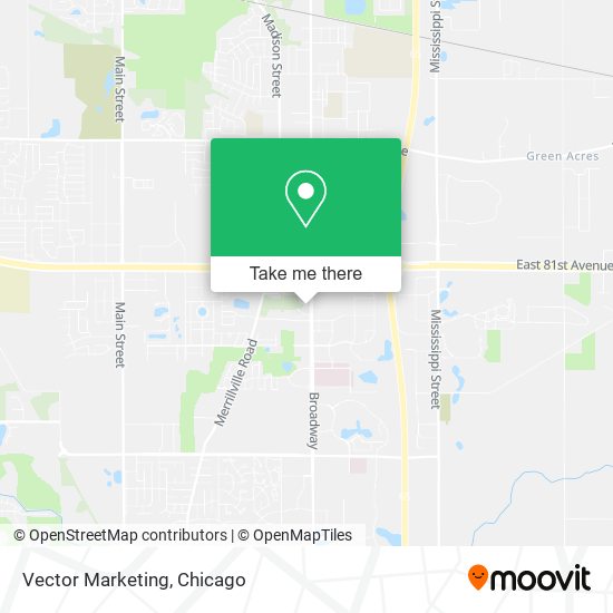 Vector Marketing map