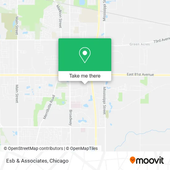 Esb & Associates map