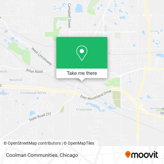 Mapa de Coolman Communities