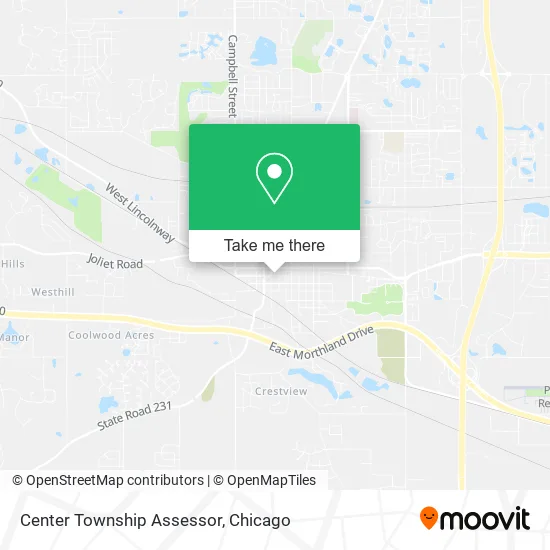 Center Township Assessor map
