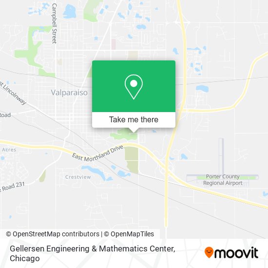 Gellersen Engineering & Mathematics Center map