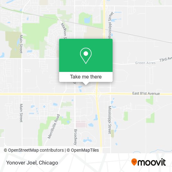 Mapa de Yonover Joel