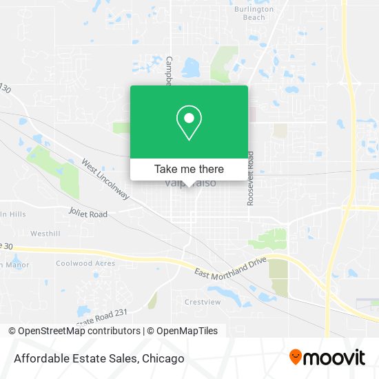 Affordable Estate Sales map