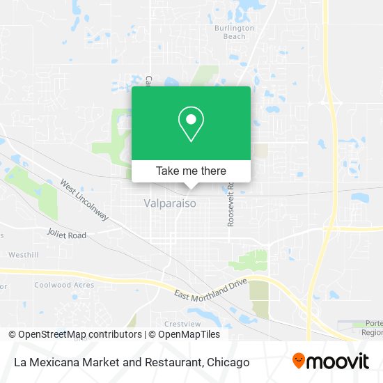 La Mexicana Market and Restaurant map