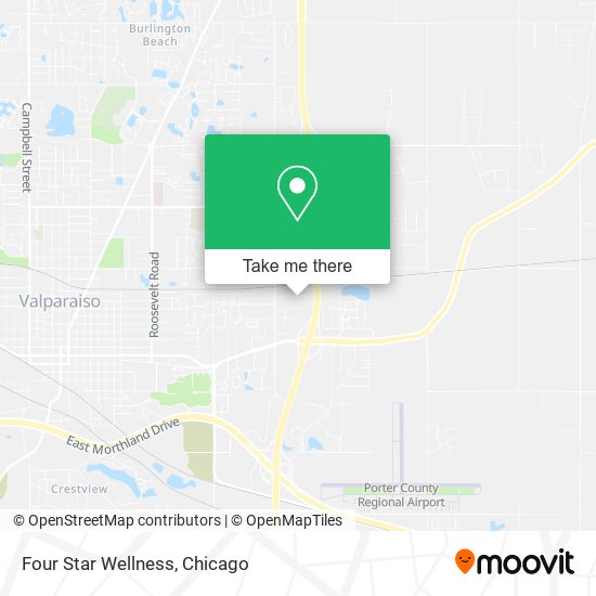 Four Star Wellness map