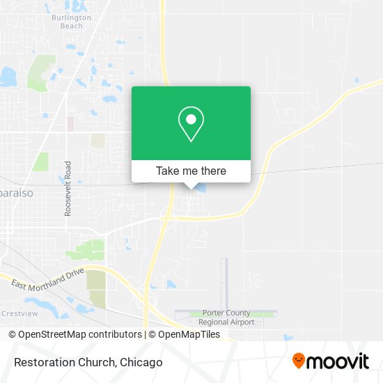 Restoration Church map