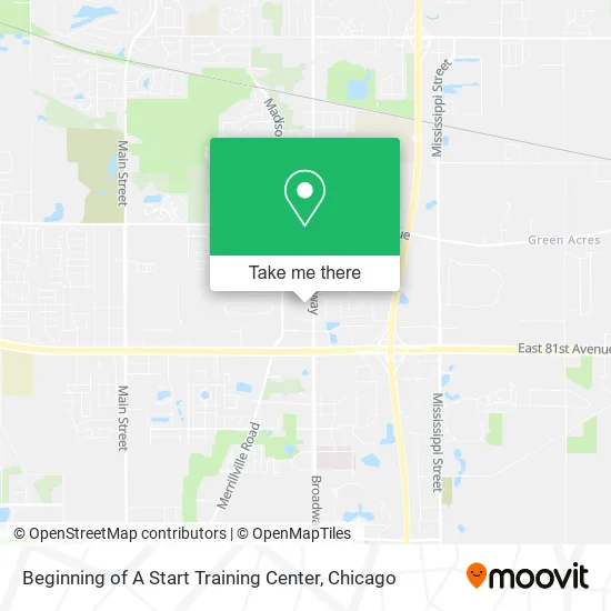 Beginning of A Start Training Center map