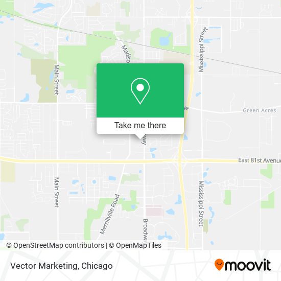 Mapa de Vector Marketing