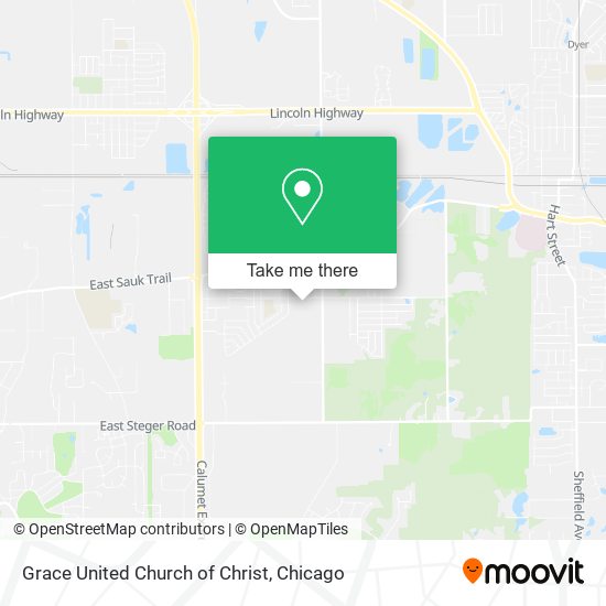 Grace United Church of Christ map