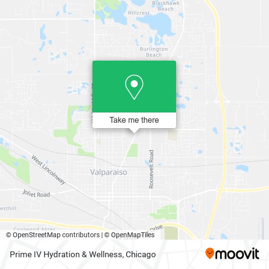 Prime IV Hydration & Wellness map