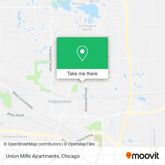 Mapa de Union Mills Apartments