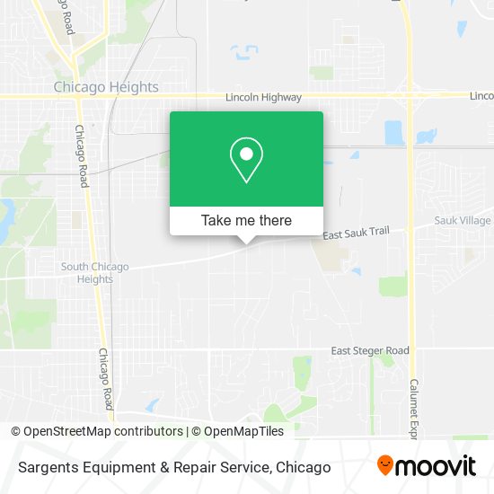 Sargents Equipment & Repair Service map