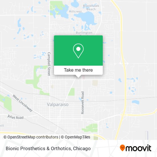 Bionic Prosthetics & Orthotics map