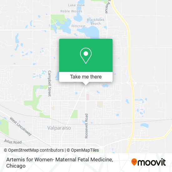 Artemis for Women- Maternal Fetal Medicine map