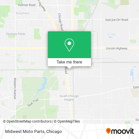 Midwest Moto Parts map