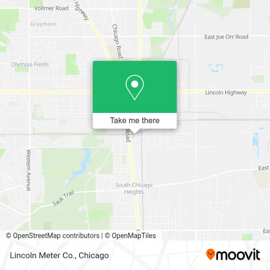 Lincoln Meter Co. map