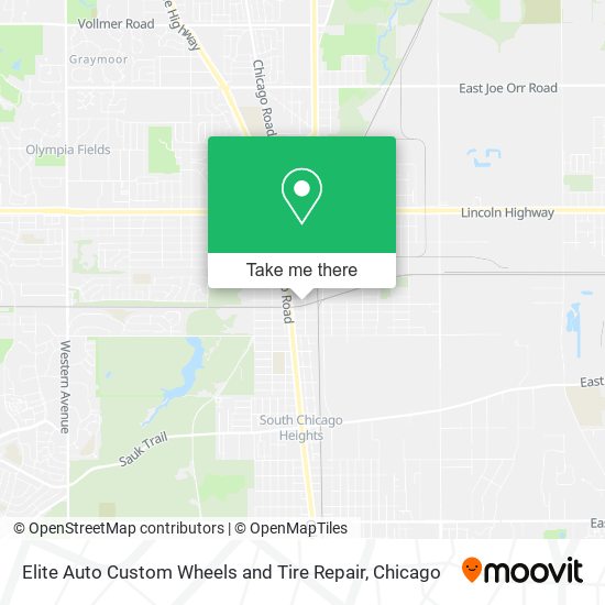 Mapa de Elite Auto Custom Wheels and Tire Repair