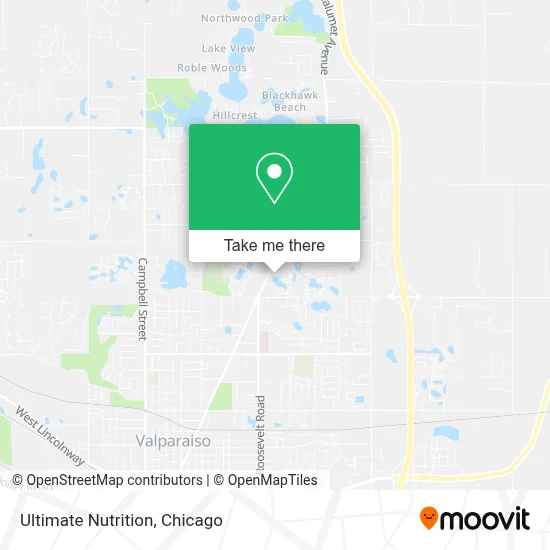 Ultimate Nutrition map