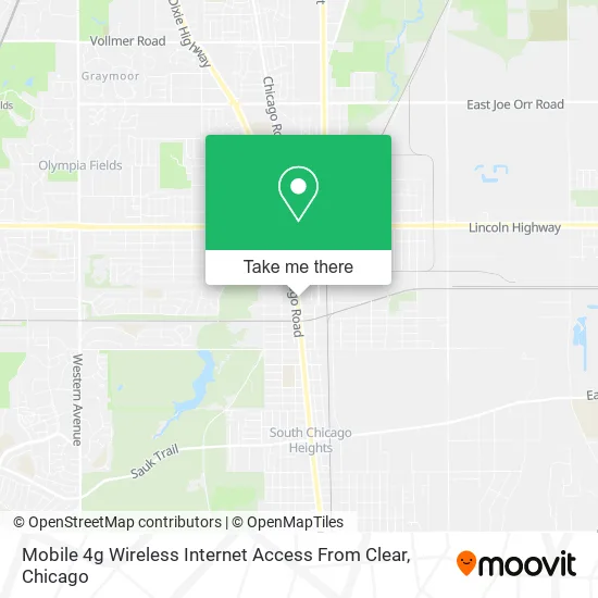 Mobile 4g Wireless Internet Access From Clear map