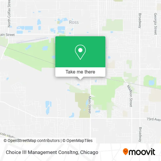 Choice III Management Consltng map