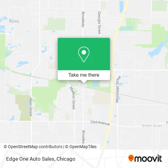 Edge One Auto Sales map