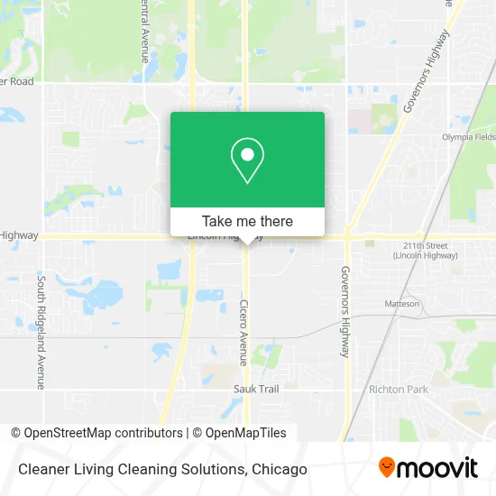 Cleaner Living Cleaning Solutions map