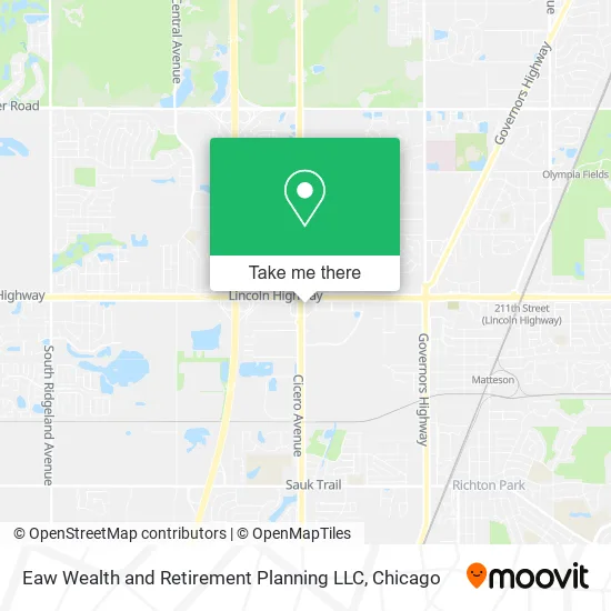 Eaw Wealth and Retirement Planning LLC map