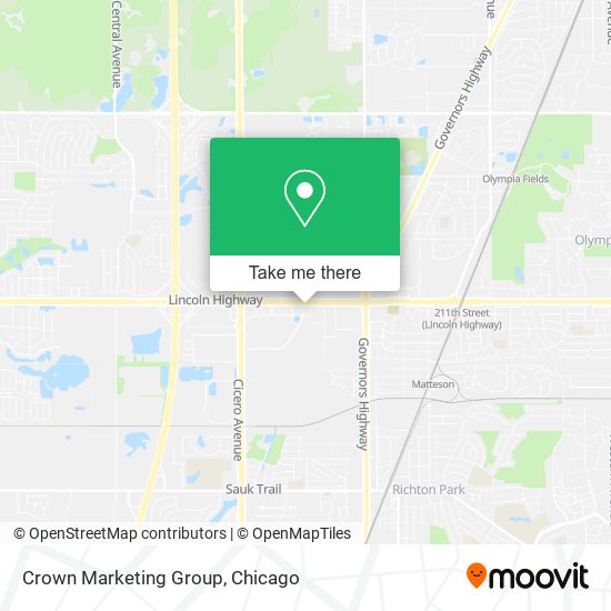 Crown Marketing Group map