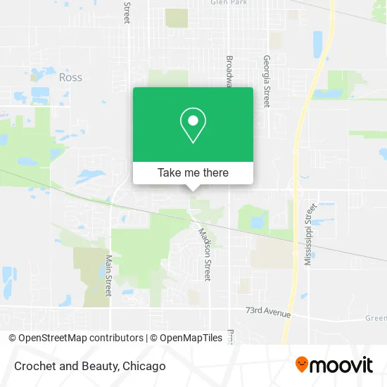 Crochet and Beauty map