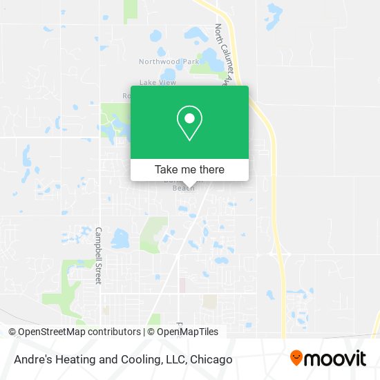 Andre's Heating and Cooling, LLC map