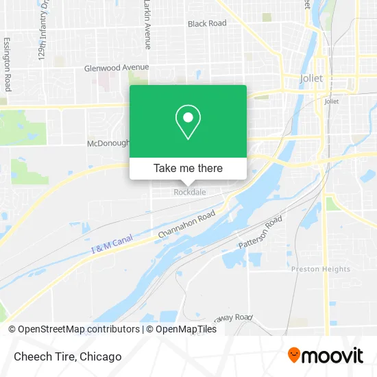 Cheech Tire map