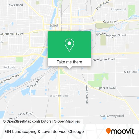 Mapa de GN Landscaping & Lawn Service