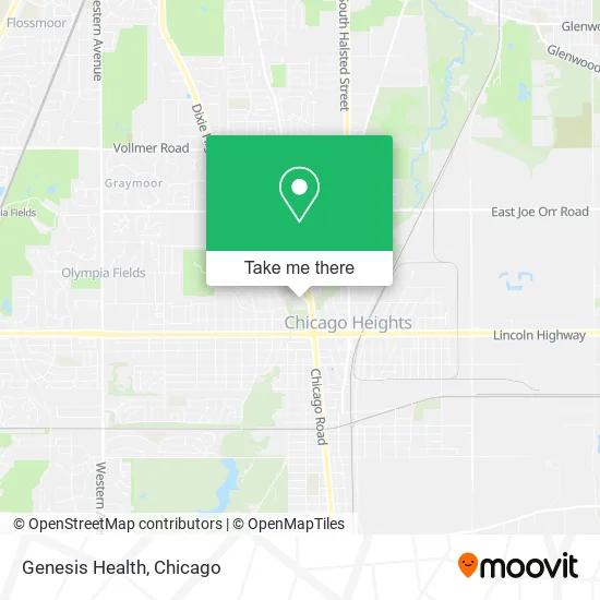 Genesis Health map