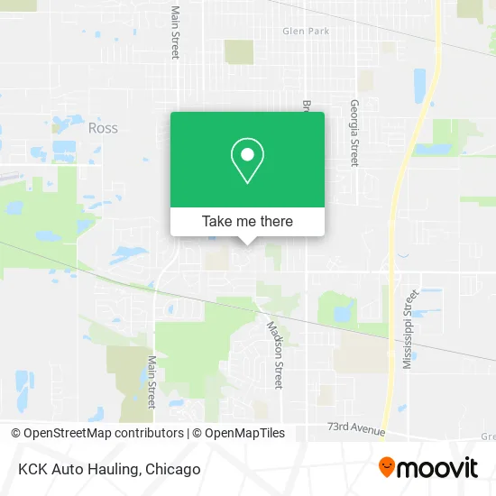 KCK Auto Hauling map