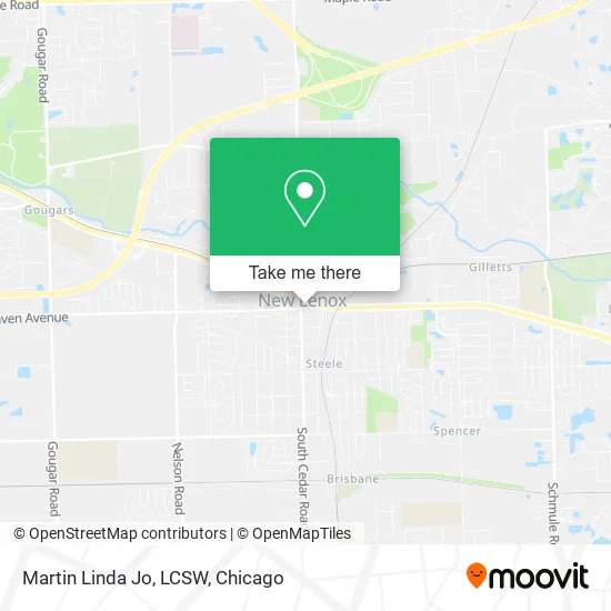 Mapa de Martin Linda Jo, LCSW