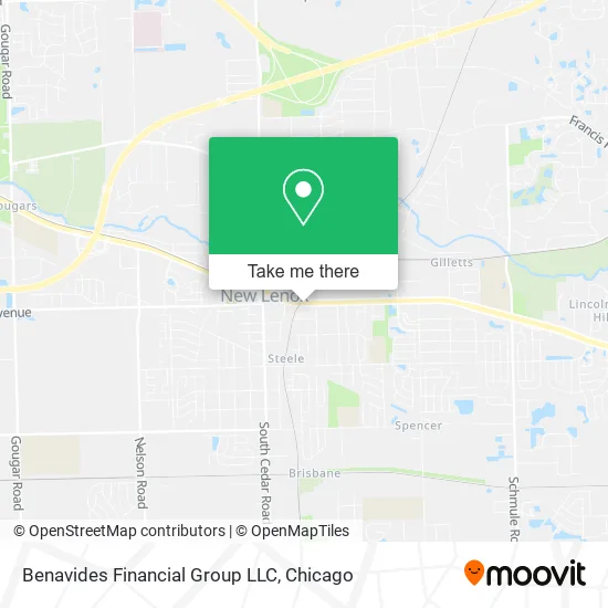 Mapa de Benavides Financial Group LLC