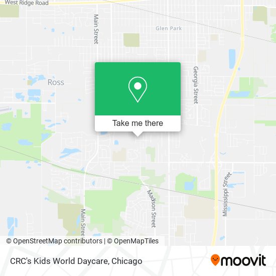 CRC's Kids World Daycare map