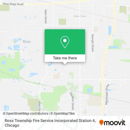 Mapa de Ross Township Fire Service Incorporated Station 4