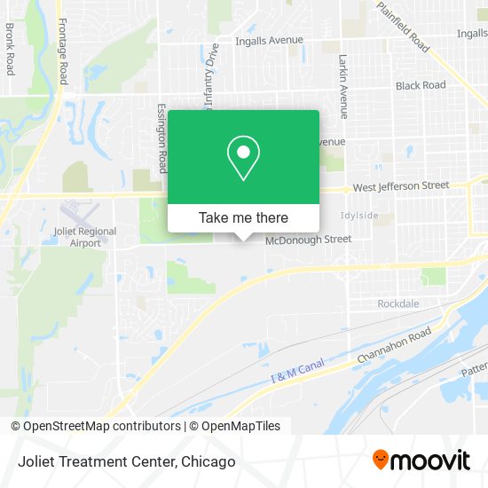 Mapa de Joliet Treatment Center