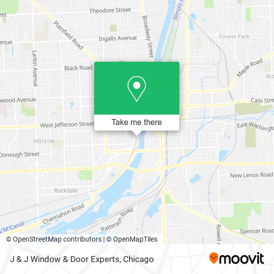 J & J Window & Door Experts map