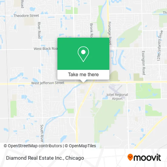 Diamond Real Estate Inc. map