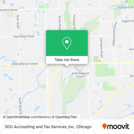 SDG Accounting and Tax Services, Inc. map