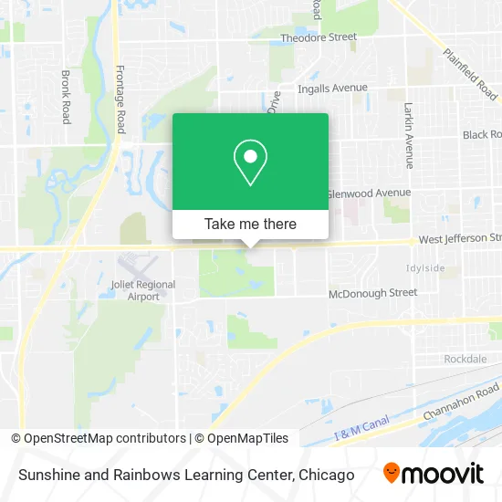 Mapa de Sunshine and Rainbows Learning Center