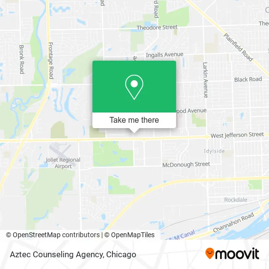 Aztec Counseling Agency map