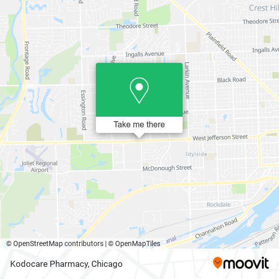 Mapa de Kodocare Pharmacy