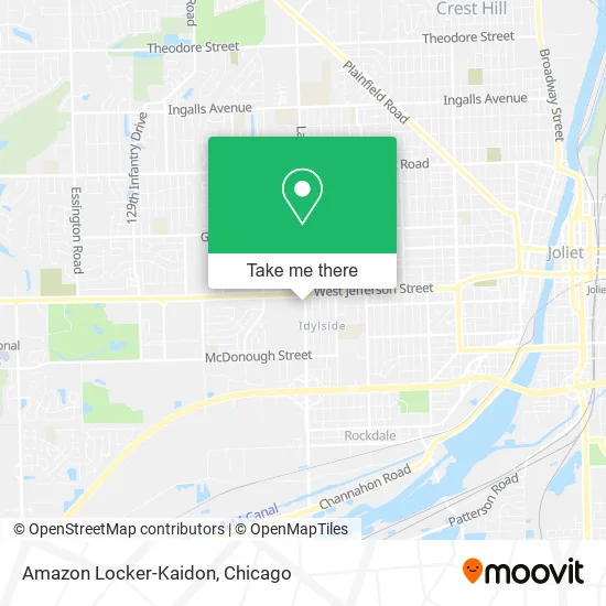Amazon Locker-Kaidon map