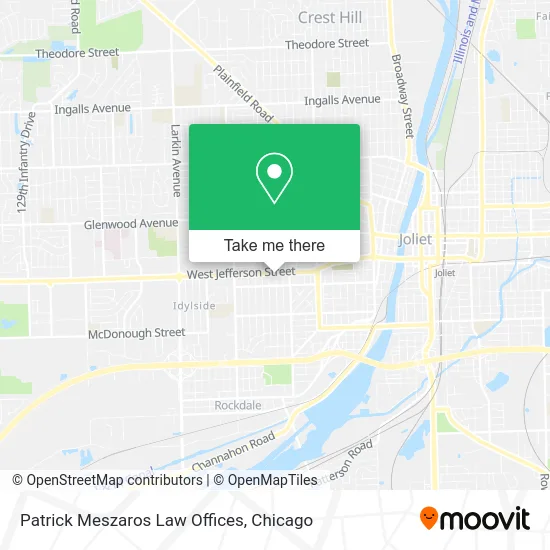 Patrick Meszaros Law Offices map