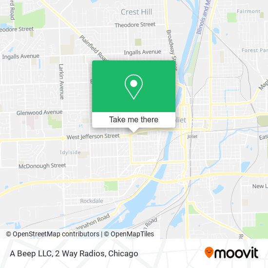 A Beep LLC, 2 Way Radios map