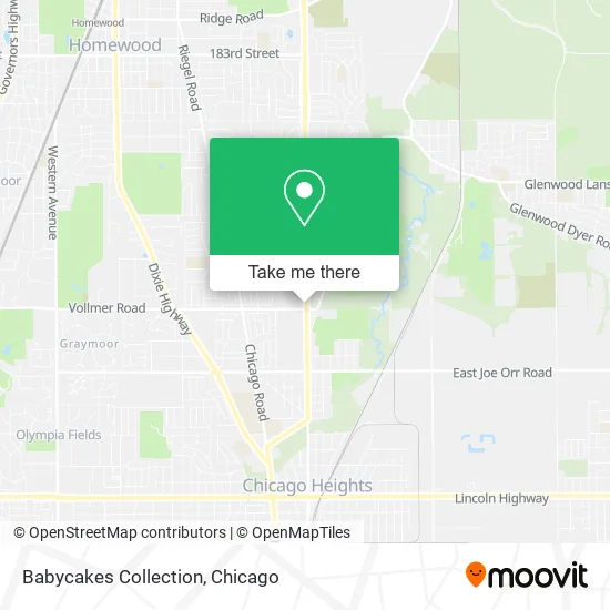 Babycakes Collection map
