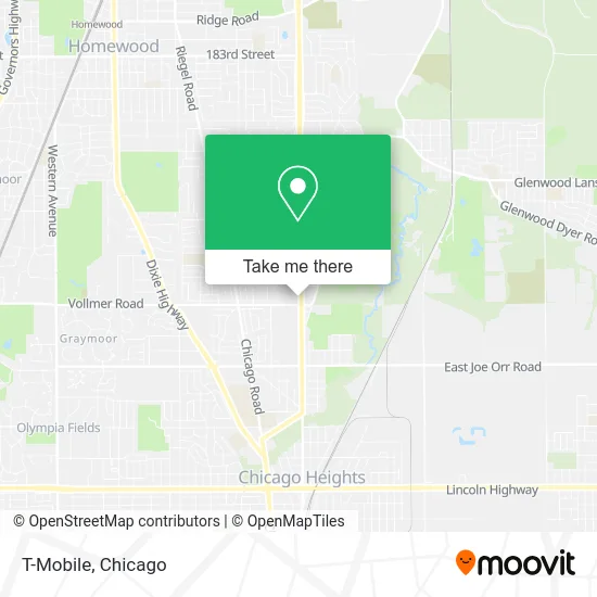 T-Mobile map